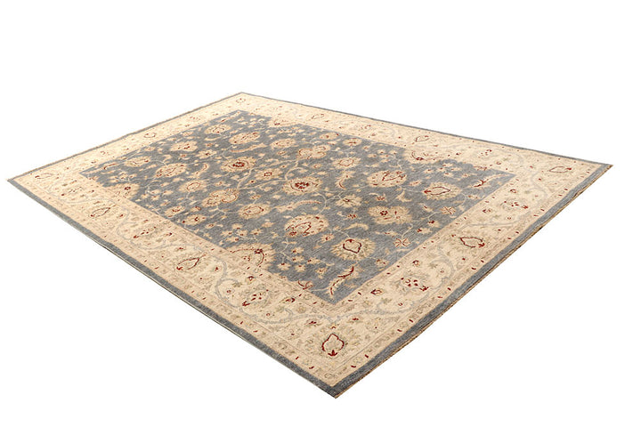 Dark Grey Ziegler 6' 6 x 9' 9 - No. 67723 - ALRUG Rug Store