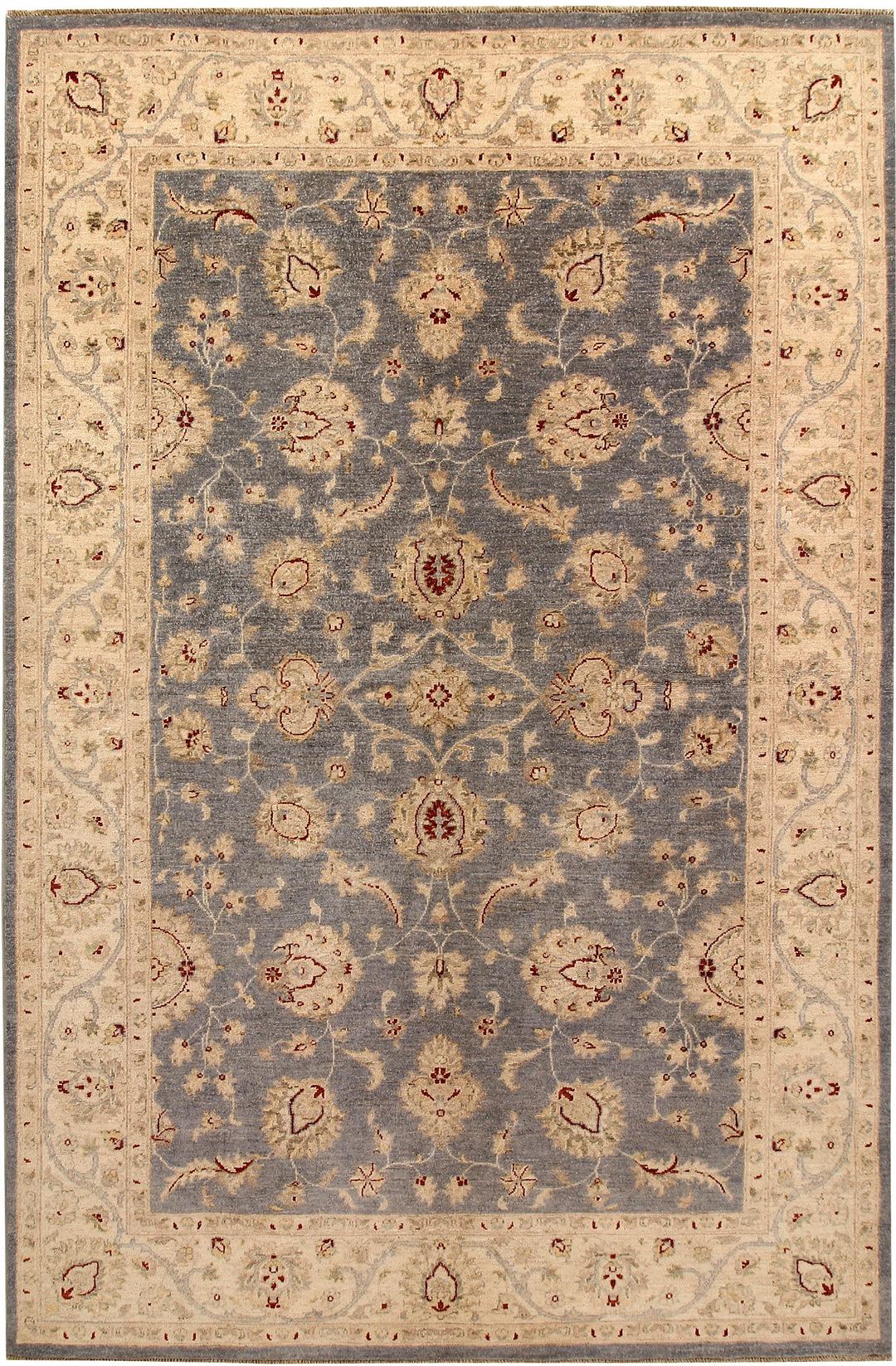 Dark Grey Ziegler 6' 6 x 9' 9 - No. 67723 - ALRUG Rug Store