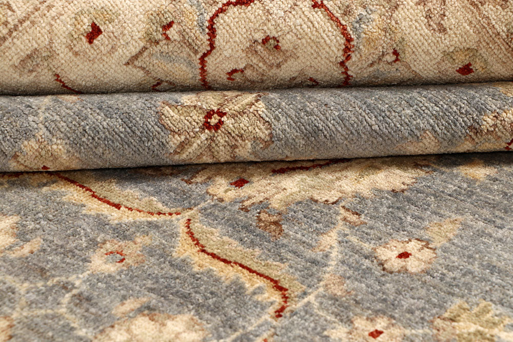 Dark Grey Ziegler 7' 10 x 9' 10 - No. 67724 - ALRUG Rug Store