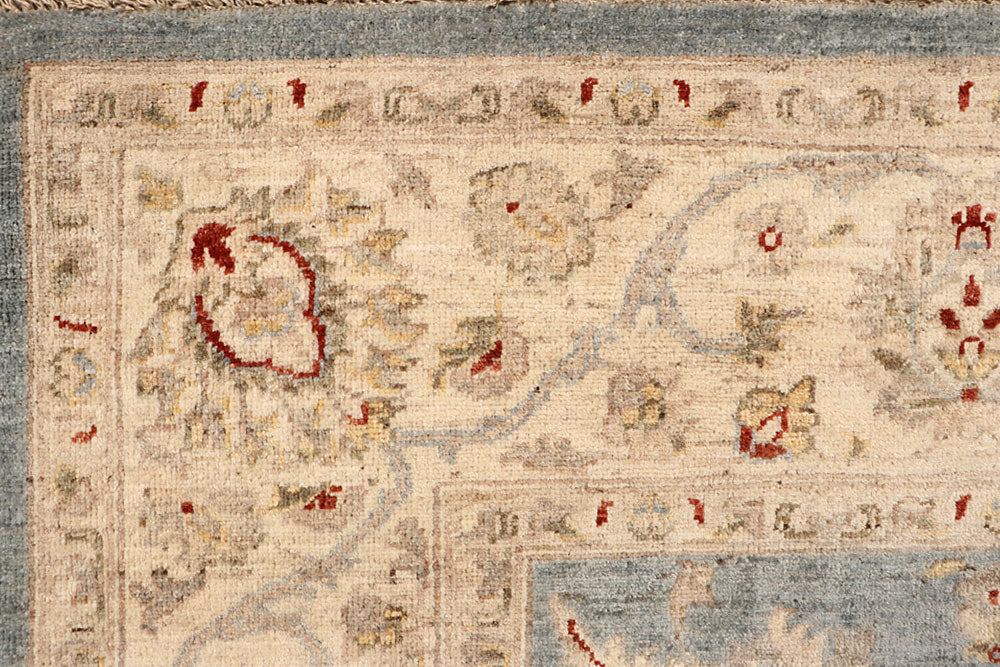 Dark Grey Ziegler 6' 8 x 9' 6 - No. 67725 - ALRUG Rug Store