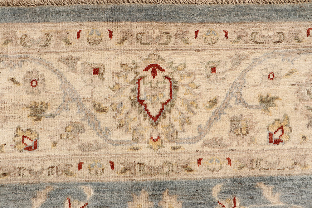 Dark Grey Ziegler 6' 8 x 9' 6 - No. 67725 - ALRUG Rug Store