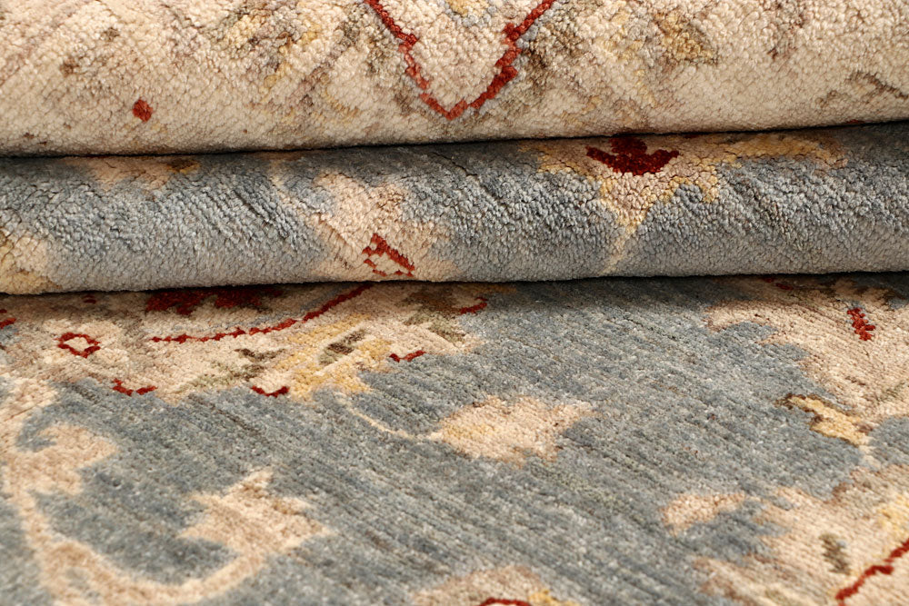 Dark Grey Ziegler 6' 8 x 9' 6 - No. 67725 - ALRUG Rug Store