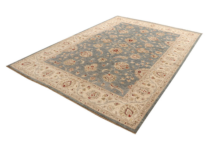 Dark Grey Ziegler 6' 8 x 9' 6 - No. 67725 - ALRUG Rug Store