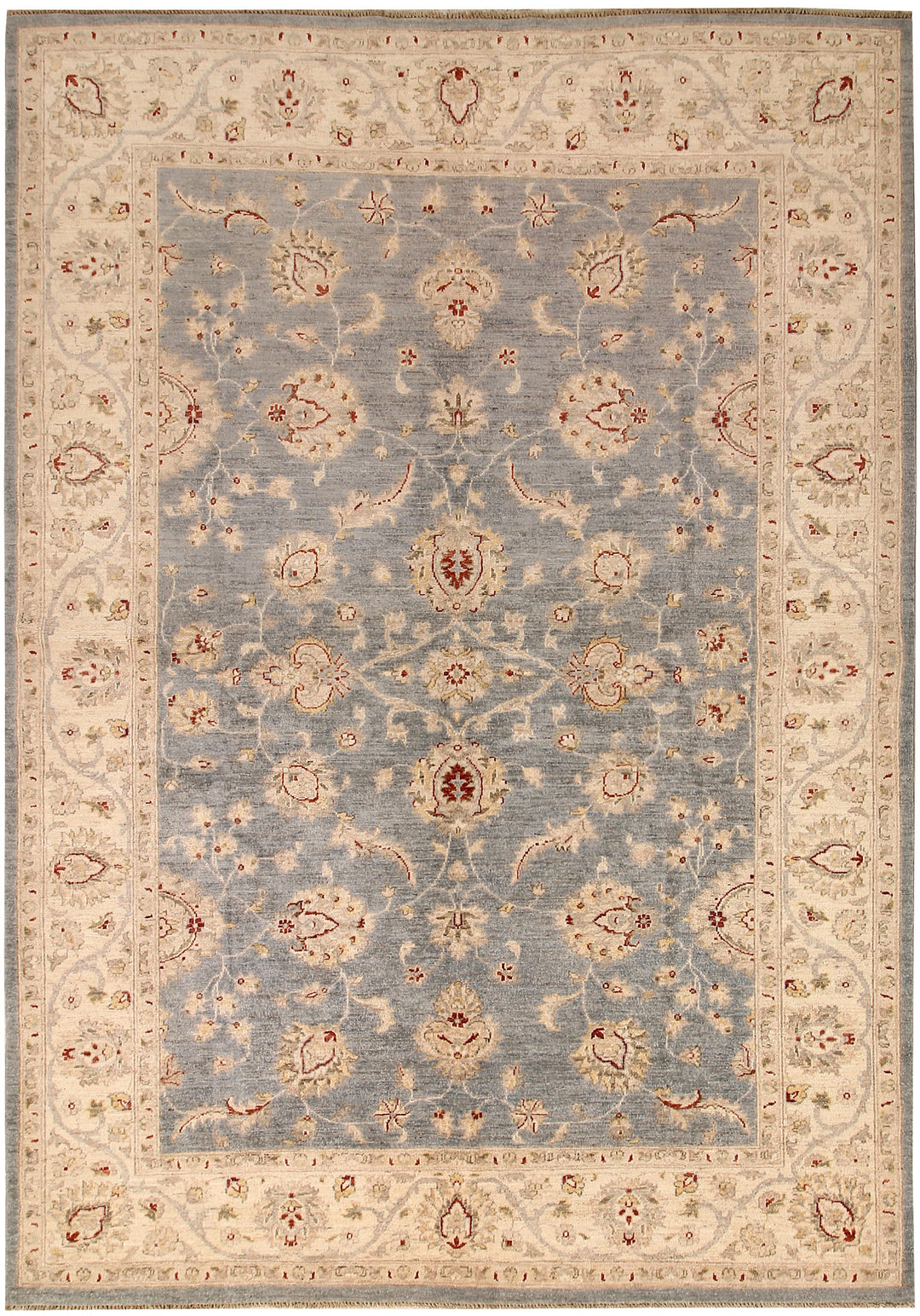 Dark Grey Ziegler 6' 8 x 9' 6 - No. 67725 - ALRUG Rug Store
