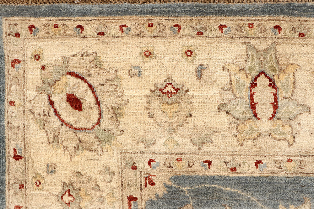 Dark Grey Ziegler 6' 6 x 9' 7 - No. 67726 - ALRUG Rug Store