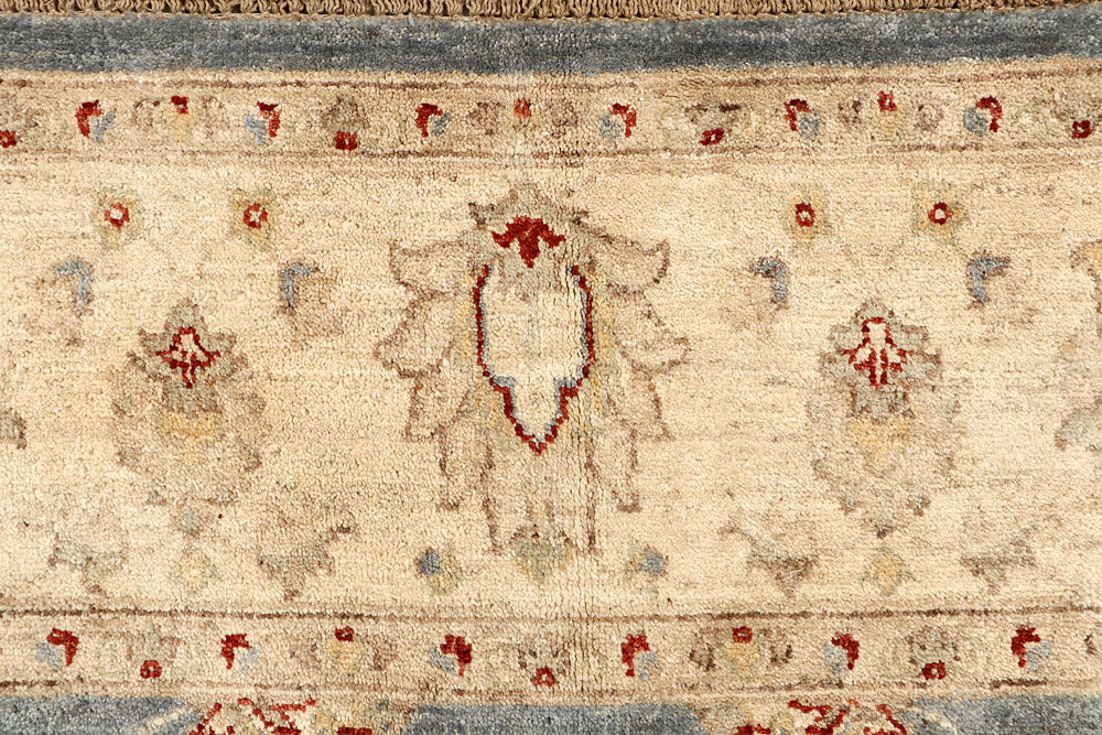 Dark Grey Ziegler 6' 6 x 9' 7 - No. 67726 - ALRUG Rug Store