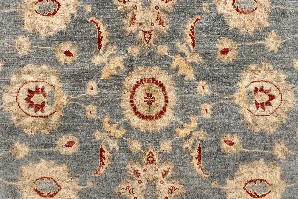 Dark Grey Ziegler 6' 6 x 9' 7 - No. 67726 - ALRUG Rug Store