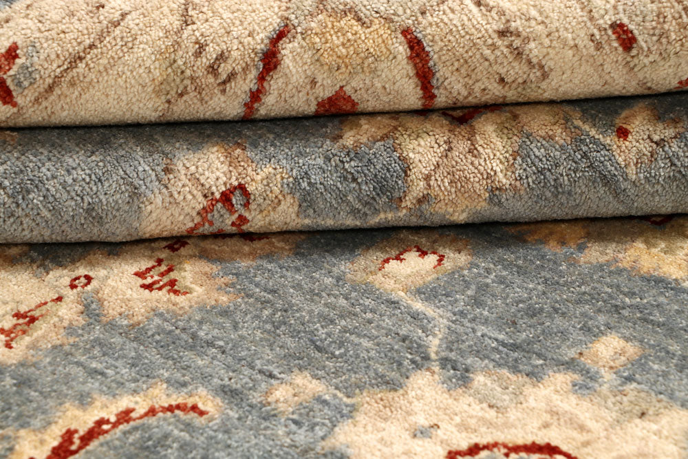 Dark Grey Ziegler 6' 6 x 9' 7 - No. 67726 - ALRUG Rug Store