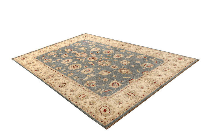 Dark Grey Ziegler 6' 6 x 9' 7 - No. 67726 - ALRUG Rug Store