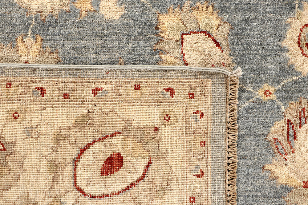 Dark Grey Ziegler 6' 6 x 9' 7 - No. 67726 - ALRUG Rug Store