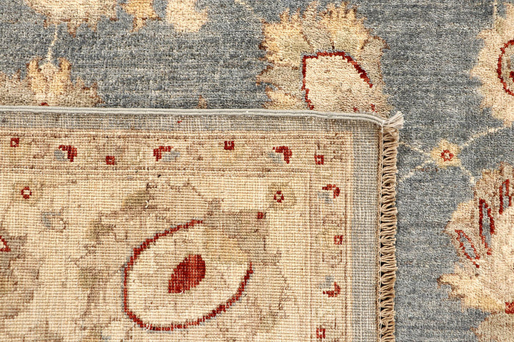 Dark Grey Ziegler 6' 6 x 9' 7 - No. 67726 - ALRUG Rug Store