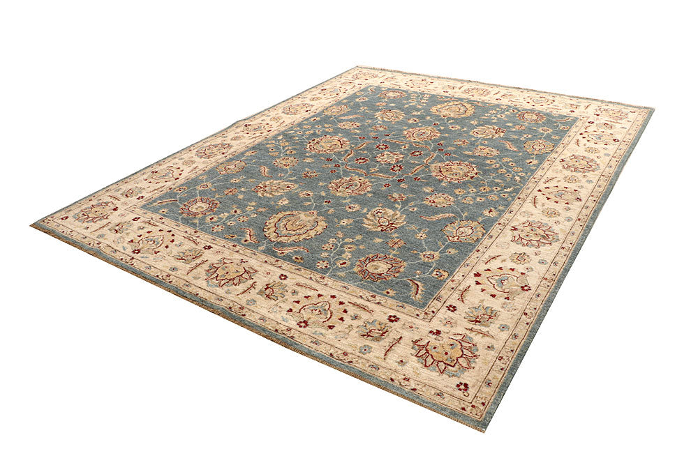 Dark Grey Ziegler 7' 8 x 9' 6 - No. 67727 - ALRUG Rug Store