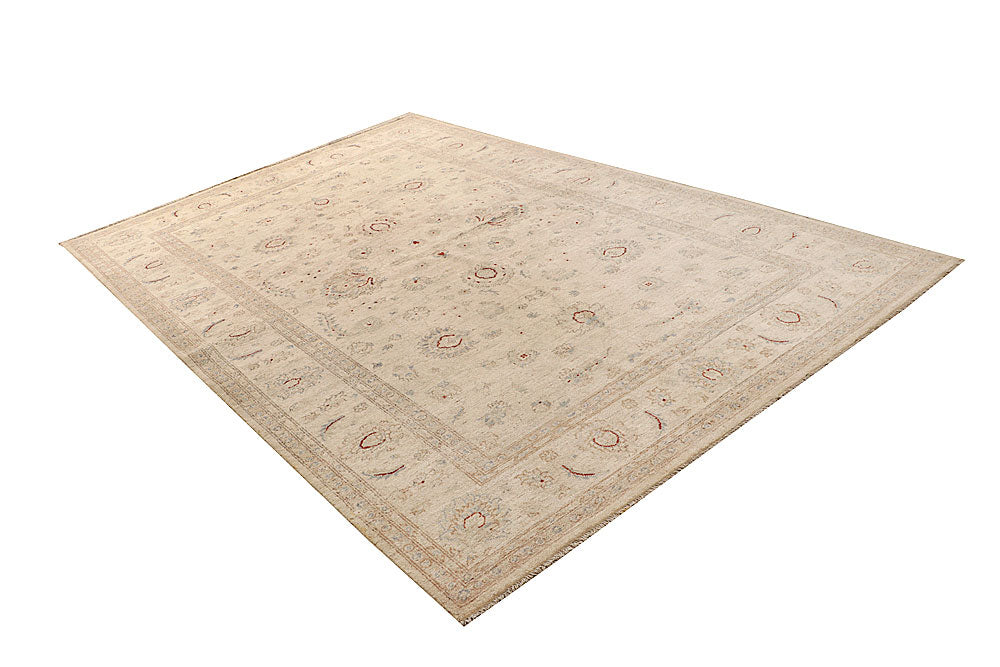 Bisque Ziegler 6' 4 x 9' 9 - No. 67728 - ALRUG Rug Store