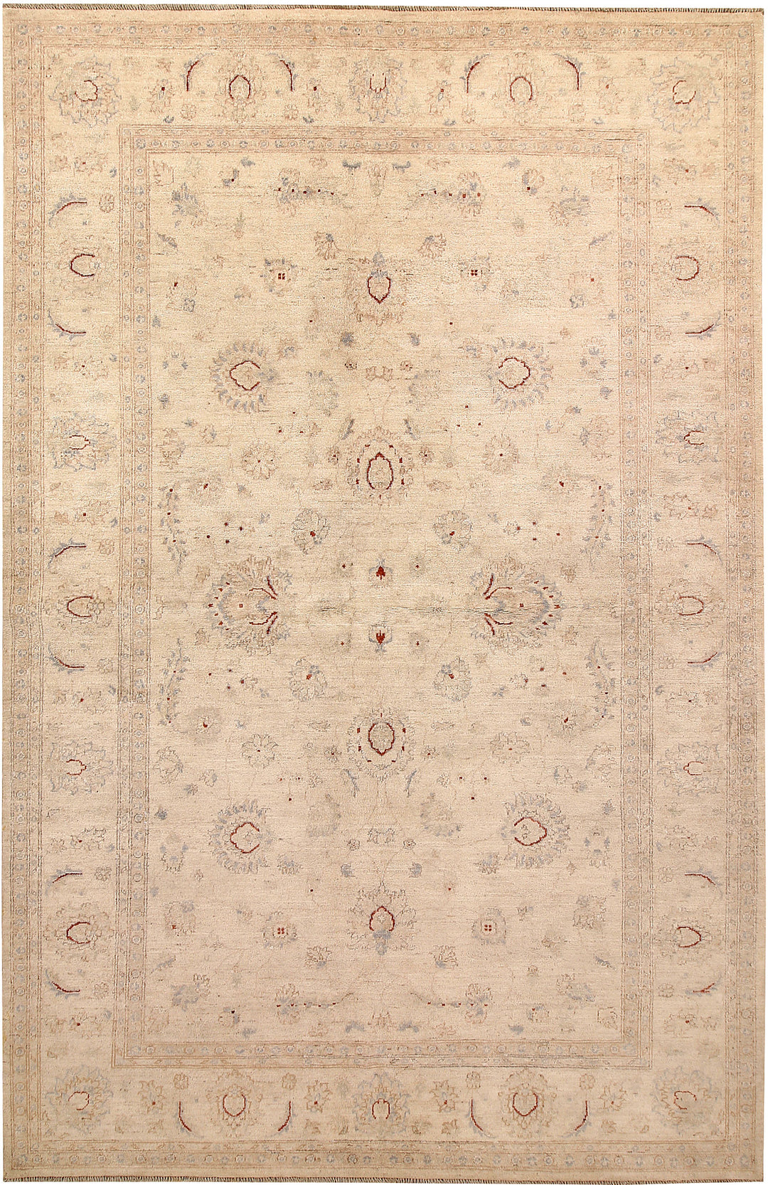 Bisque Ziegler 6' 4 x 9' 9 - No. 67728 - ALRUG Rug Store