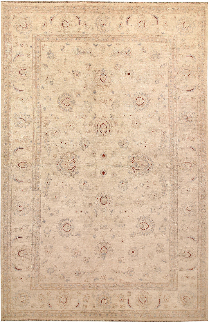 Bisque Ziegler 6' 4 x 9' 9 - No. 67728 - ALRUG Rug Store