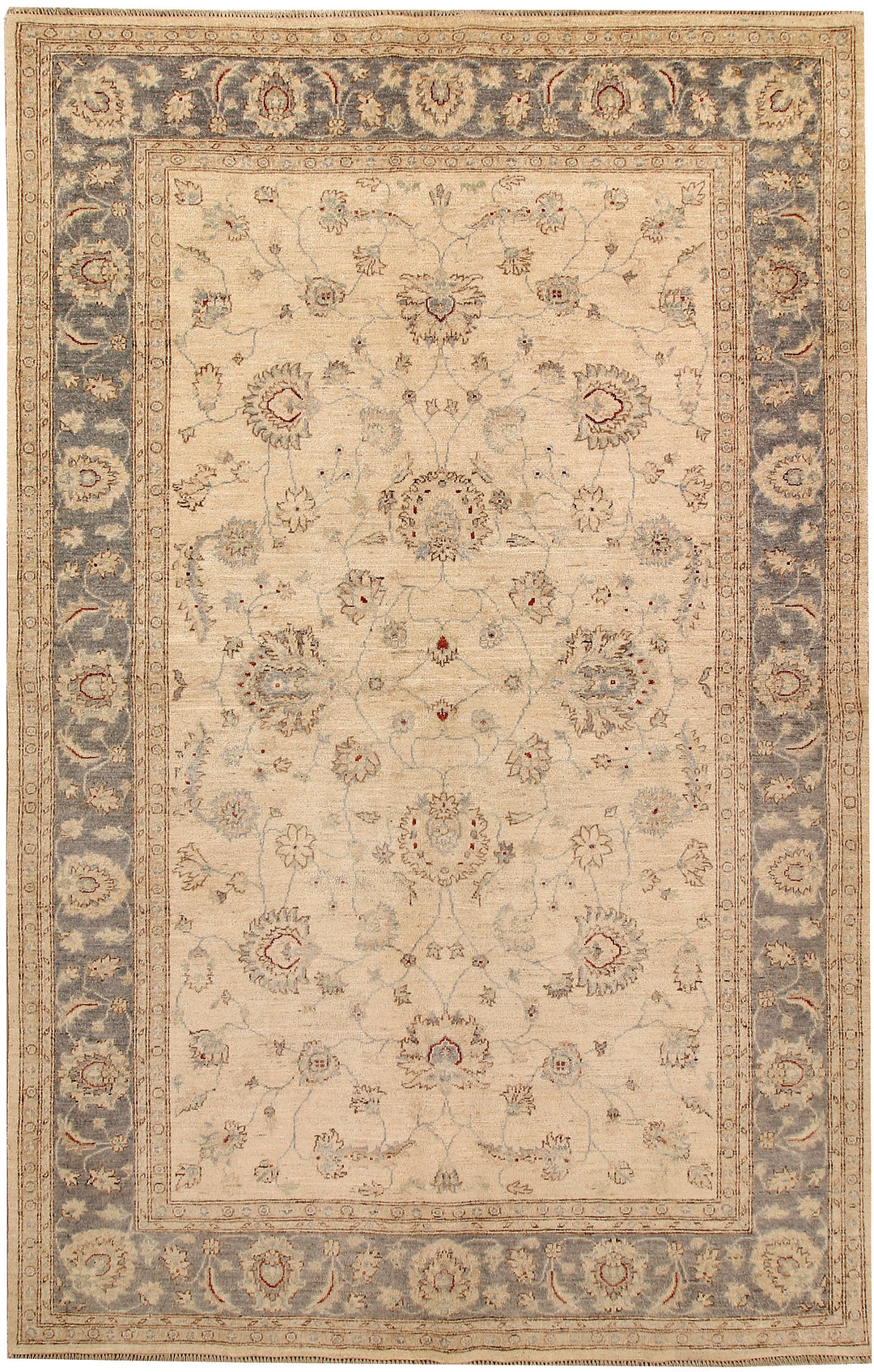 Bisque Ziegler 6' 2 x 9' 9 - No. 67730 - ALRUG Rug Store
