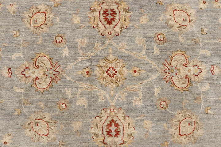 Dark Grey Ziegler 6' 7 x 9' 7 - No. 67731 - ALRUG Rug Store