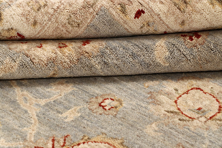 Dark Grey Ziegler 6' 7 x 9' 7 - No. 67731 - ALRUG Rug Store