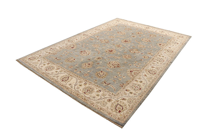 Dark Grey Ziegler 6' 7 x 9' 7 - No. 67731 - ALRUG Rug Store