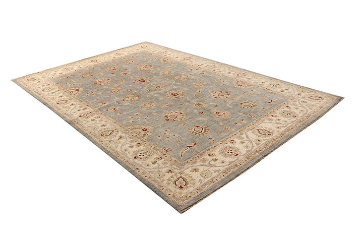 Dark Grey Ziegler 6' 7 x 9' 7 - No. 67731 - ALRUG Rug Store