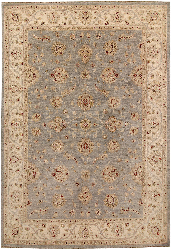 Dark Grey Ziegler 6' 7 x 9' 7 - No. 67731 - ALRUG Rug Store