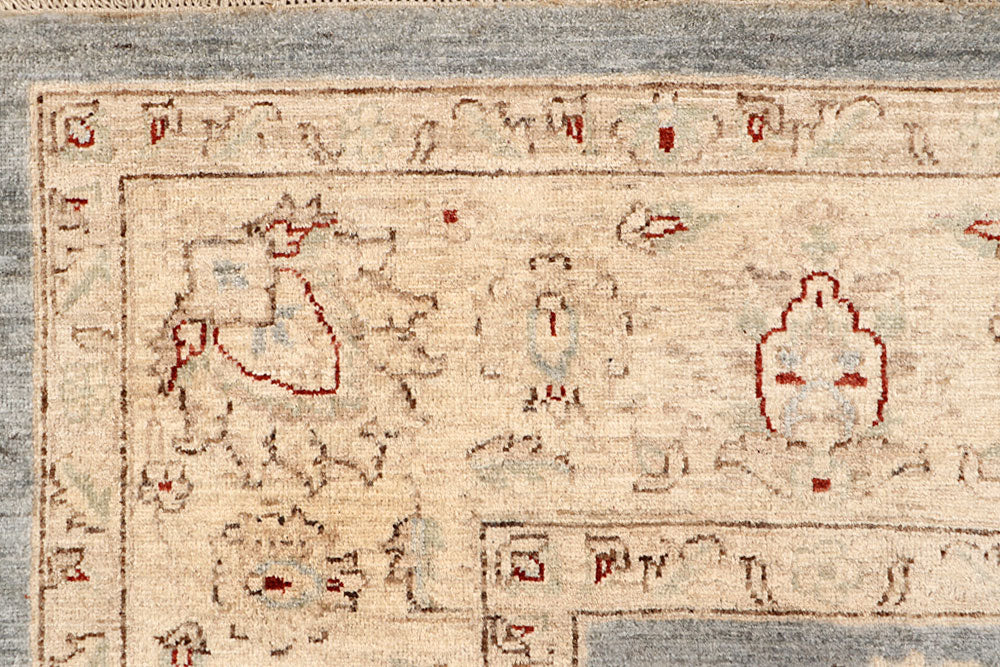 Dark Grey Ziegler 8' 10 x 11' 11 - No. 67732 - ALRUG Rug Store