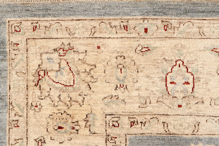 Dark Grey Ziegler 8' 10 x 11' 11 - No. 67732 - ALRUG Rug Store