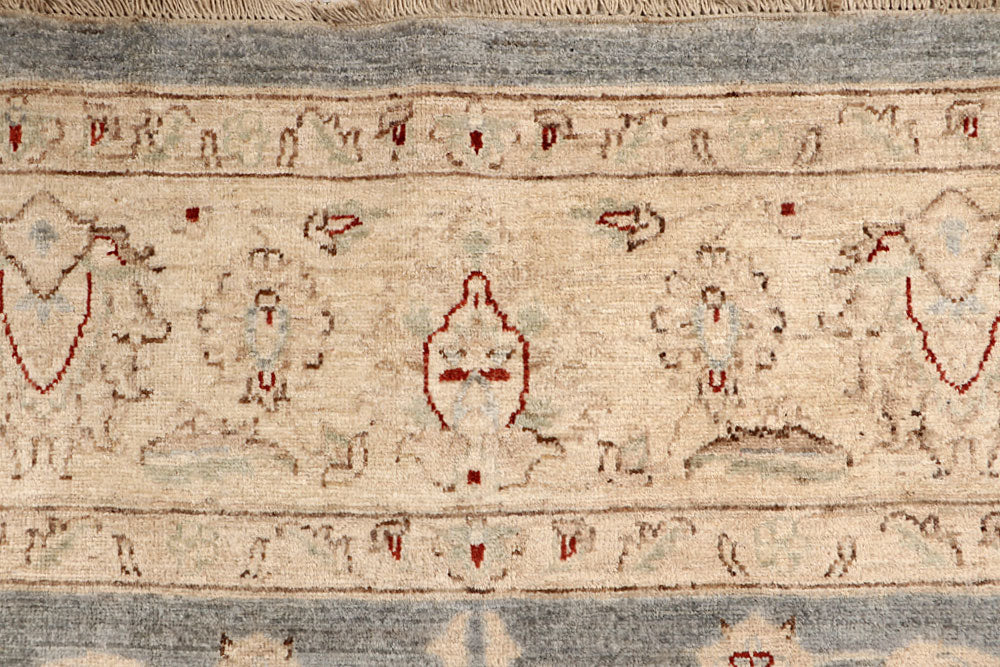 Dark Grey Ziegler 8' 10 x 11' 11 - No. 67732 - ALRUG Rug Store