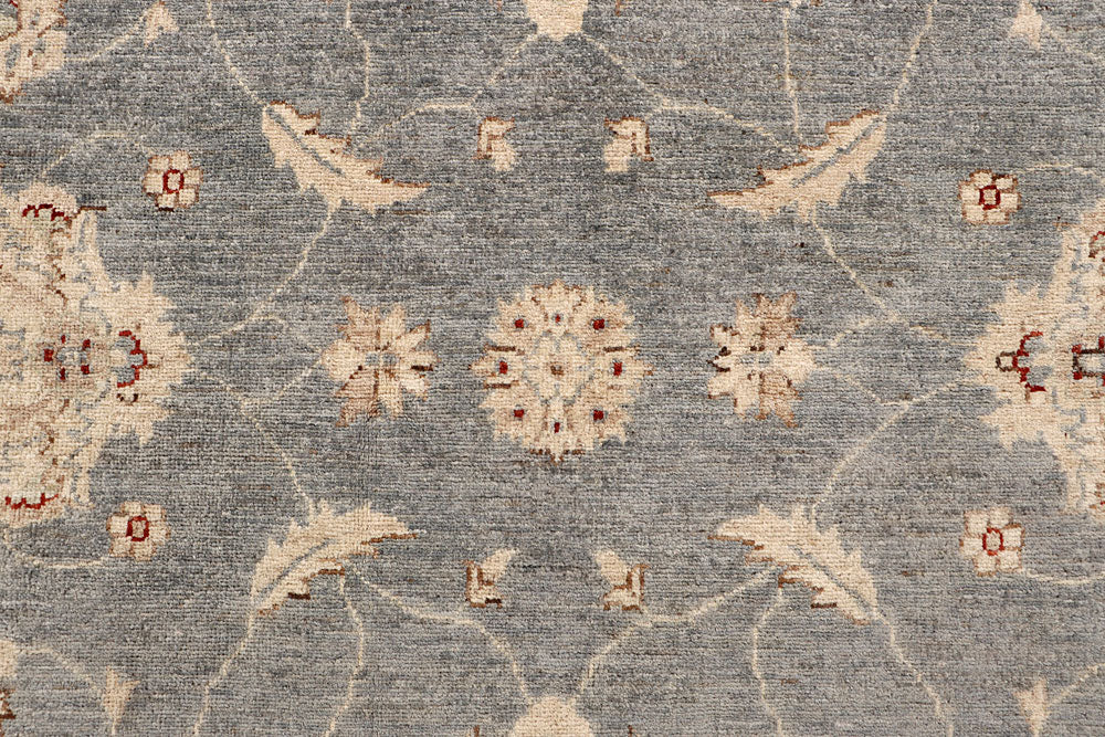 Dark Grey Ziegler 8' 10 x 11' 11 - No. 67732 - ALRUG Rug Store