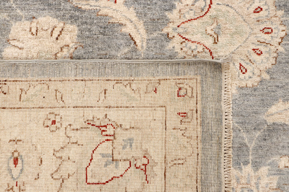 Dark Grey Ziegler 8' 10 x 11' 11 - No. 67732 - ALRUG Rug Store