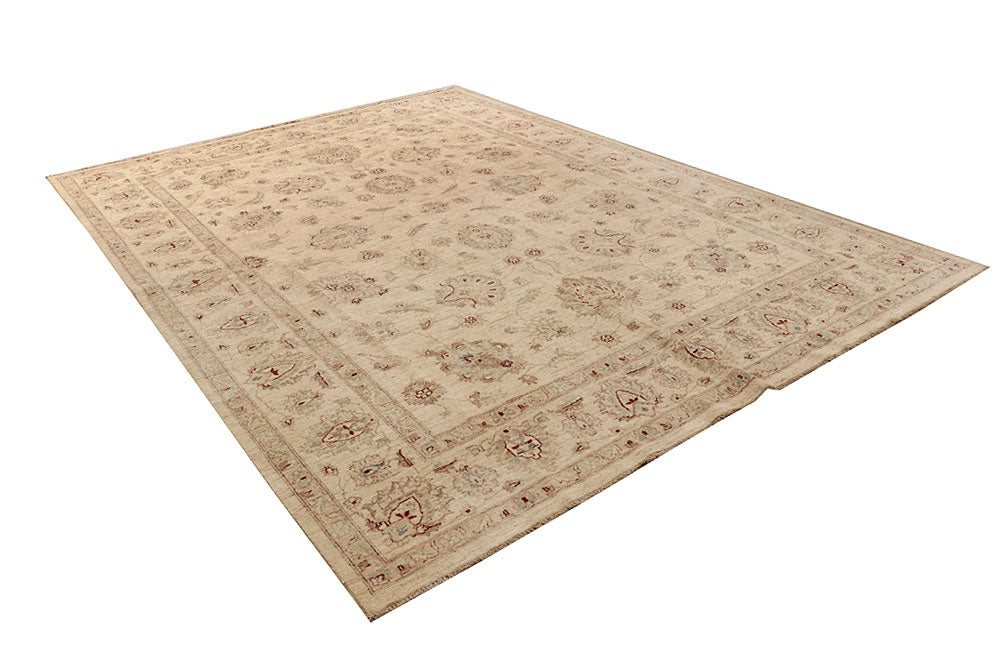 Tan Ziegler 8' 9 x 12' 1 - No. 67733 - ALRUG Rug Store