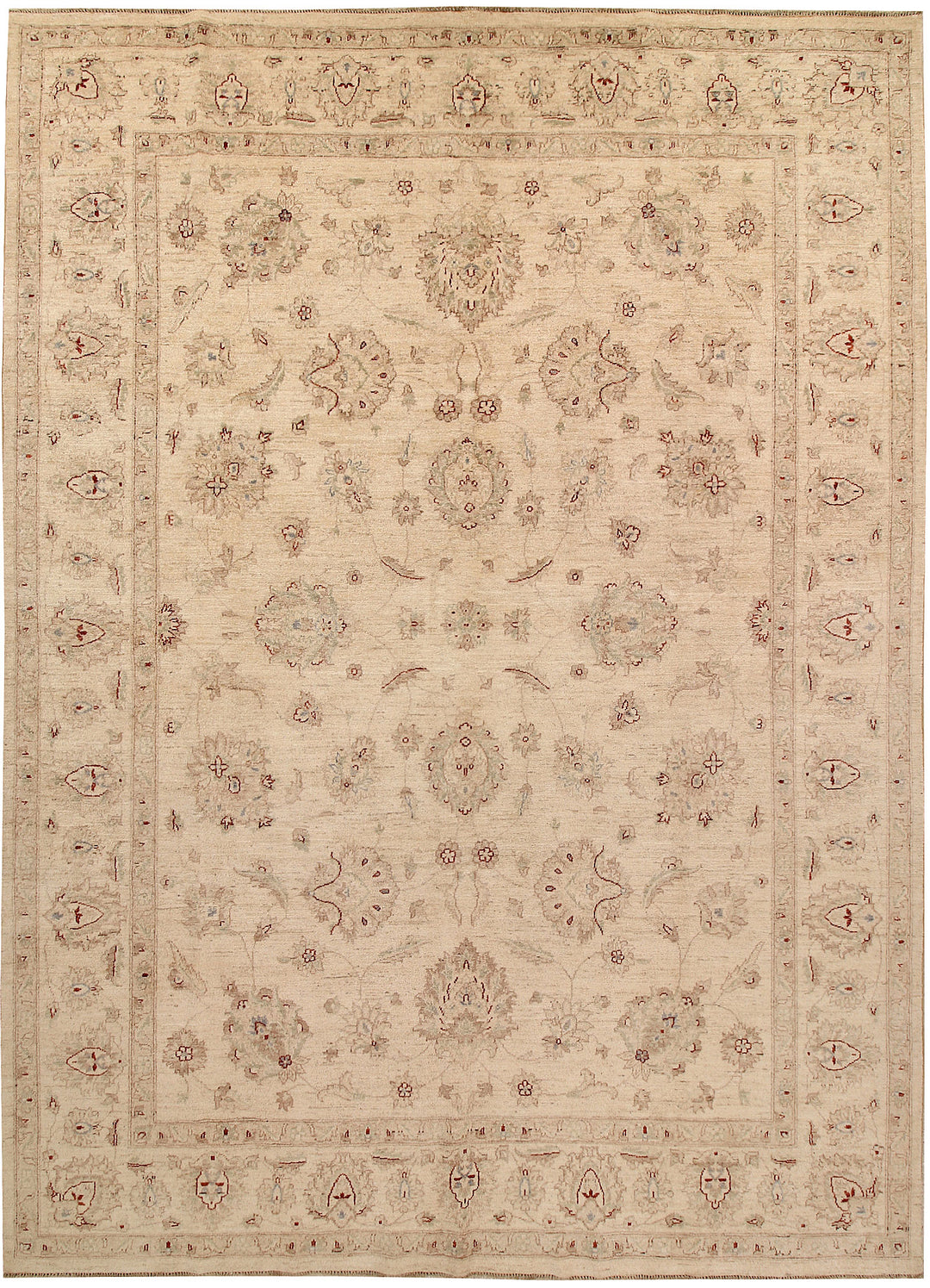 Tan Ziegler 8' 9 x 12' 1 - No. 67733 - ALRUG Rug Store