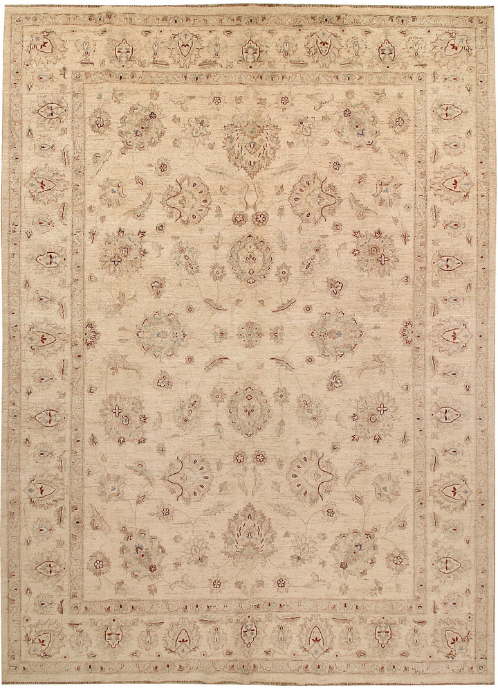 Tan Ziegler 8' 9 x 12' 1 - No. 67733 - ALRUG Rug Store