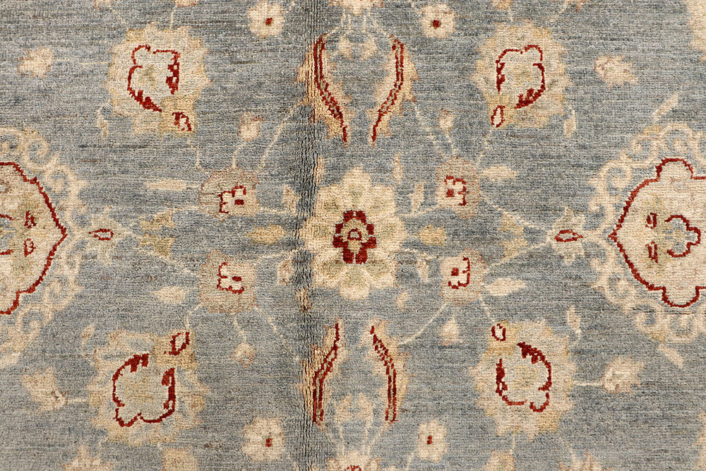 Dark Grey Ziegler 8' 10 x 11' 10 - No. 67734 - ALRUG Rug Store