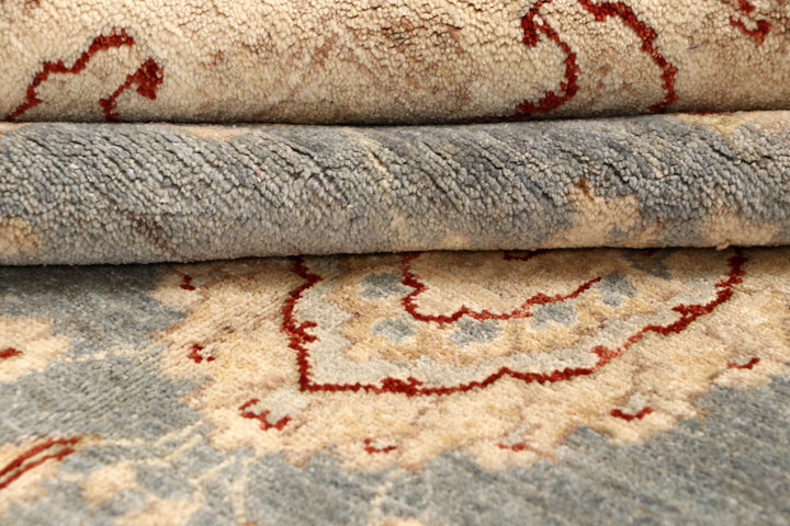 Dark Grey Ziegler 8' 10 x 11' 10 - No. 67734 - ALRUG Rug Store