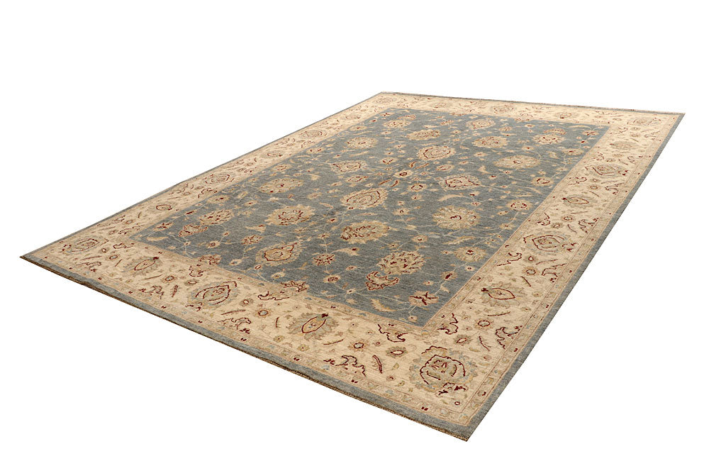 Dark Grey Ziegler 8' 10 x 11' 10 - No. 67734 - ALRUG Rug Store