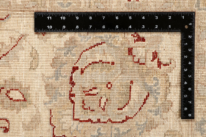 Dark Grey Ziegler 8' 10 x 11' 10 - No. 67734 - ALRUG Rug Store