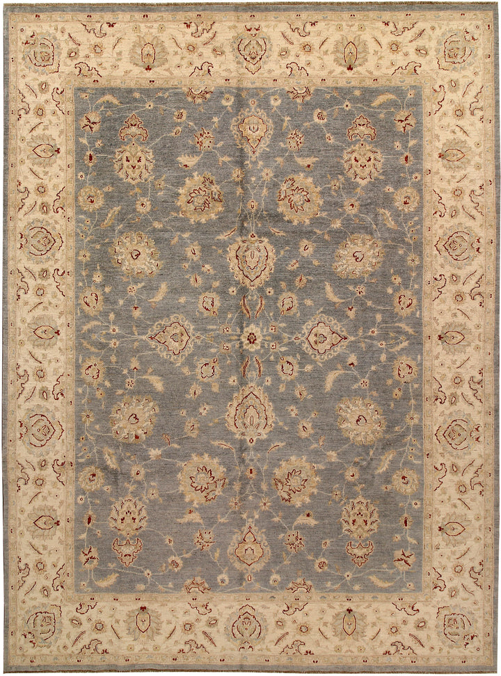 Dark Grey Ziegler 8' 10 x 11' 10 - No. 67734 - ALRUG Rug Store