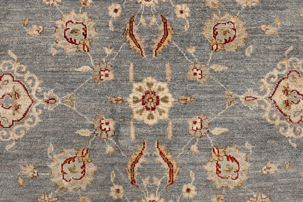 Dark Grey Ziegler 8' 10 x 11' 7 - No. 67735 - ALRUG Rug Store