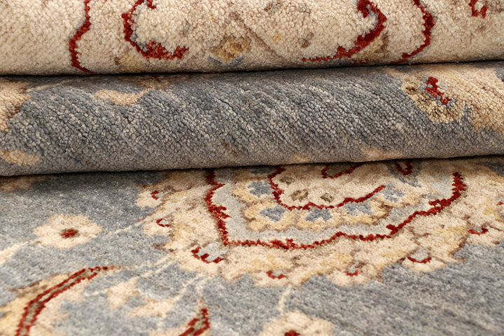 Dark Grey Ziegler 8' 10 x 11' 7 - No. 67735 - ALRUG Rug Store