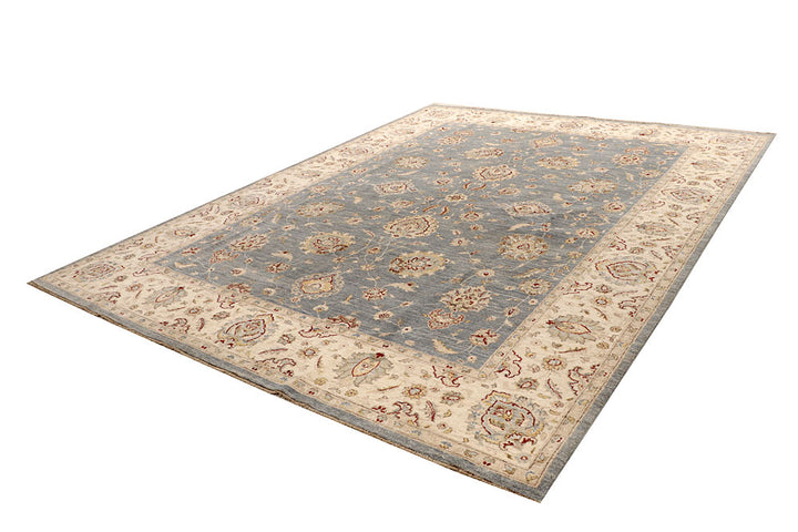 Dark Grey Ziegler 8' 10 x 11' 7 - No. 67735 - ALRUG Rug Store