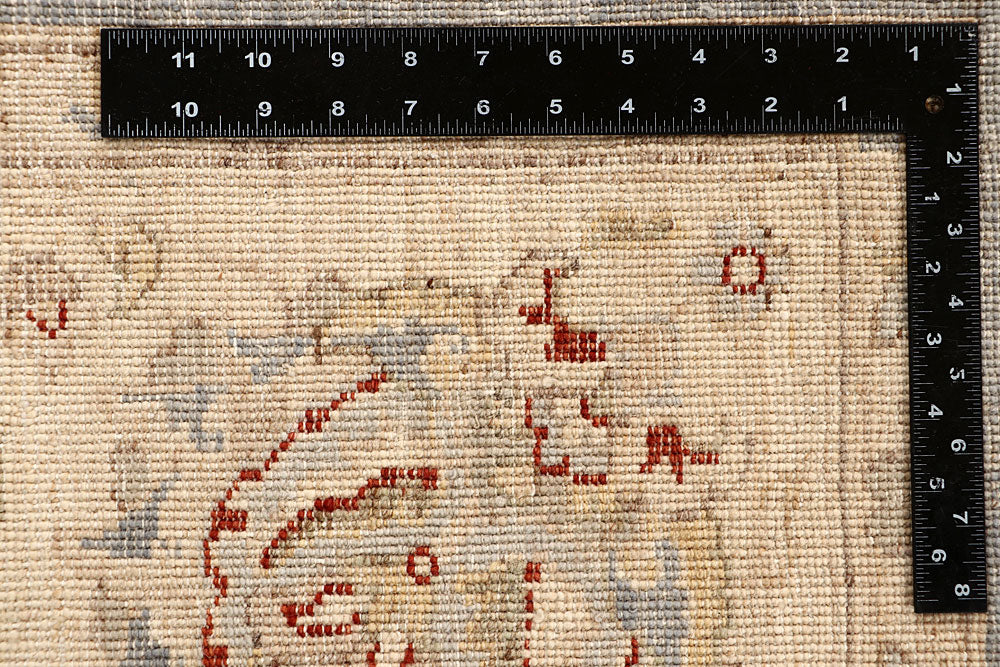 Dark Grey Ziegler 8' 10 x 11' 7 - No. 67735 - ALRUG Rug Store