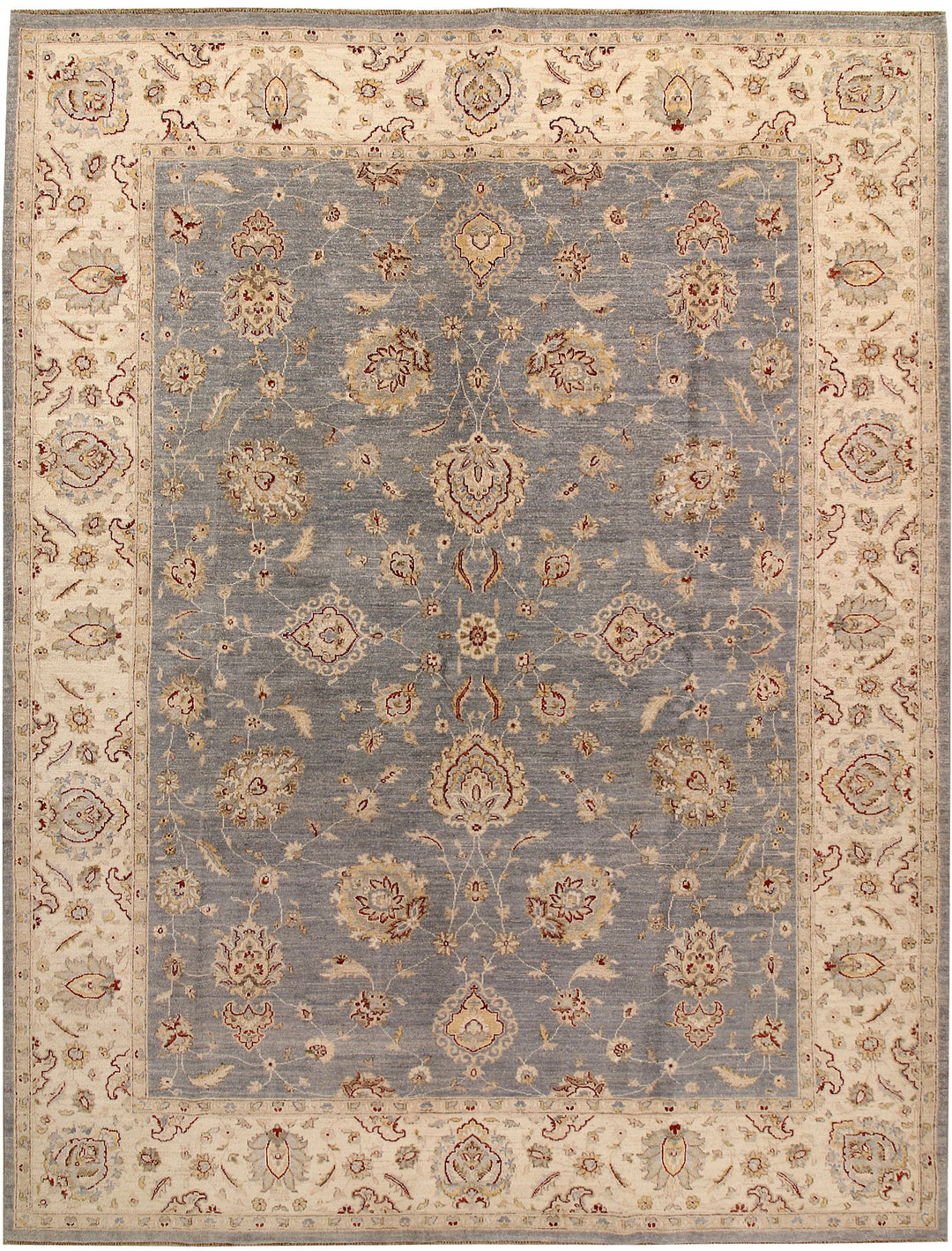 Dark Grey Ziegler 8' 10 x 11' 7 - No. 67735 - ALRUG Rug Store