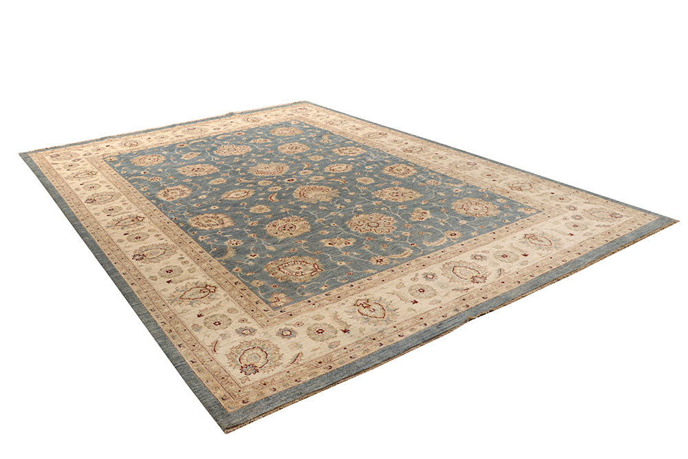 Dark Grey Ziegler 8' 6 x 11' 8 - No. 67736 - ALRUG Rug Store