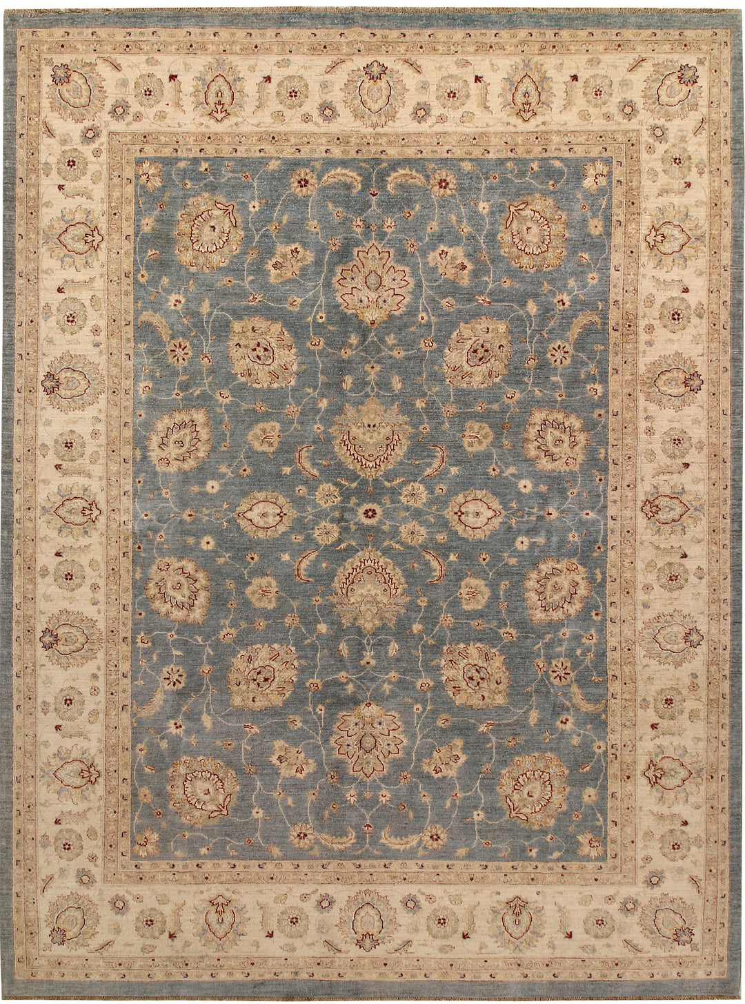 Dark Grey Ziegler 8' 6 x 11' 8 - No. 67736 - ALRUG Rug Store