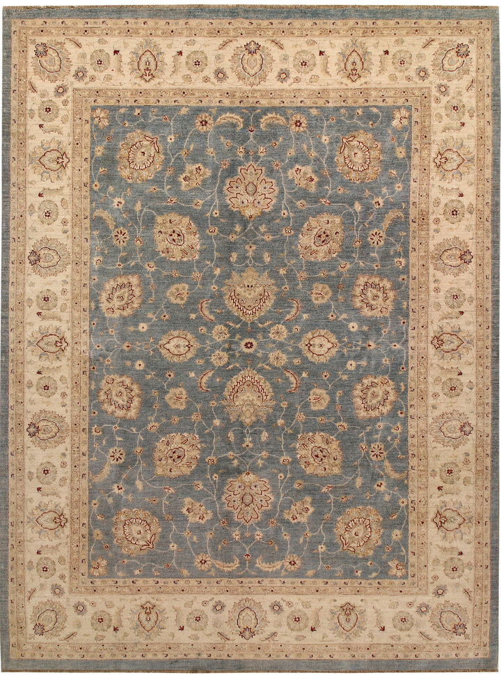 Dark Grey Ziegler 8' 6 x 11' 8 - No. 67736 - ALRUG Rug Store