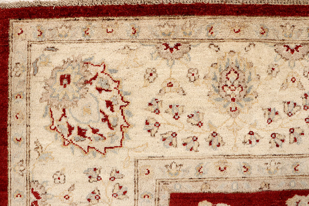 Dark Red Ziegler 8' 11 x 11' 6 - No. 67737 - ALRUG Rug Store