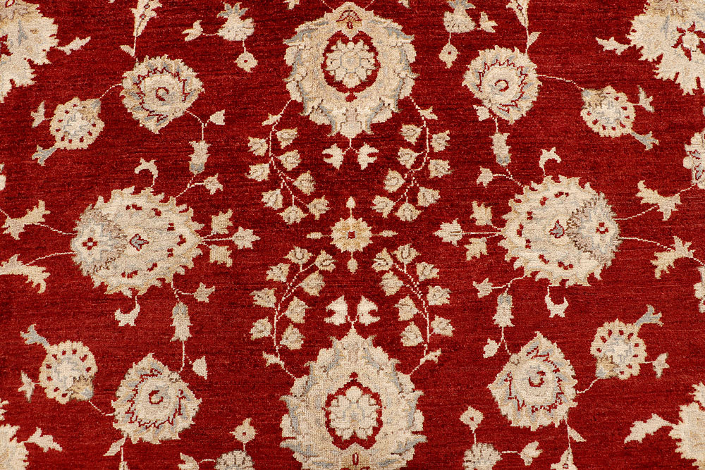 Dark Red Ziegler 8' 11 x 11' 6 - No. 67737 - ALRUG Rug Store