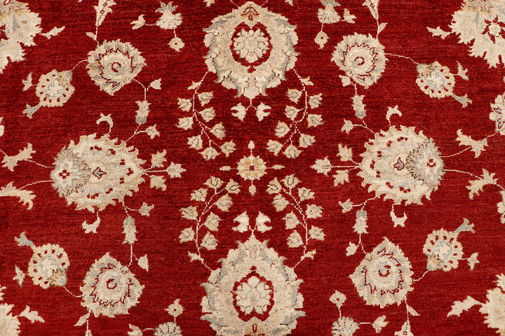 Dark Red Ziegler 8' 11 x 11' 6 - No. 67737 - ALRUG Rug Store