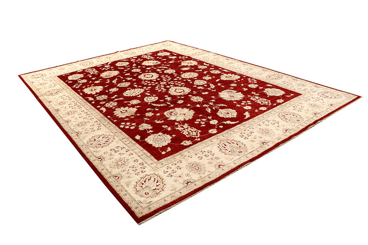 Dark Red Ziegler 8' 11 x 11' 6 - No. 67737 - ALRUG Rug Store